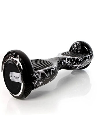 CityMate Elektrikli Kaykay Full Ledli Hoverboard D-02 Bluetooth Hoparlörlü 6.5 Inch Desenli Çanta Hediye