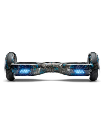 CityMate Elektrikli Kaykay Full Ledli Hoverboard D-18 Bluetooth Hoparlörlü 6.5 Inch Desenli Çanta Hediye