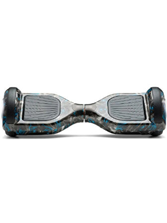 CityMate Elektrikli Kaykay Full Ledli Hoverboard D-18 Bluetooth Hoparlörlü 6.5 Inch Desenli Çanta Hediye