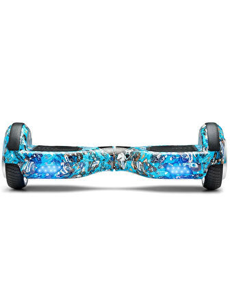 CityMate Elektrikli Kaykay Full Ledli Hoverboard D-20 Bluetooth Hoparlörlü 6.5 Inch Desenli Çanta Hediye