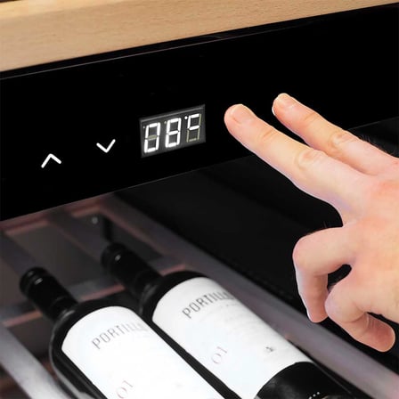 Caso 773 SW-40 Winechef Pro 40 Black Şaraplık