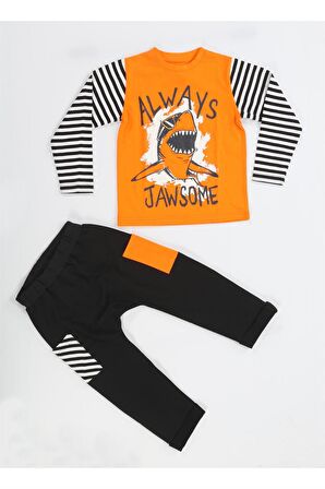 Jawsome Baggy Erkek Çocuk Pantolon + T-shirt Takım