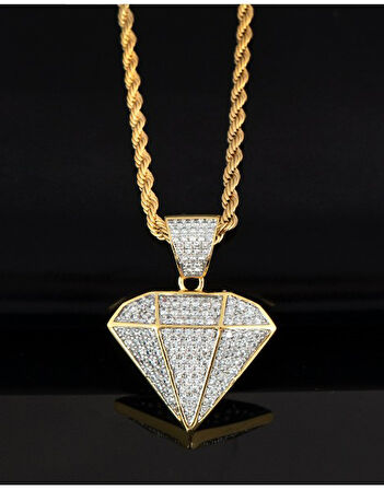 Iced Out Diamond Kolye CS1048AL