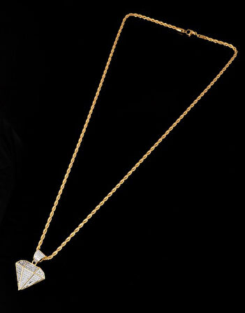 Iced Out Diamond Kolye CS1048AL