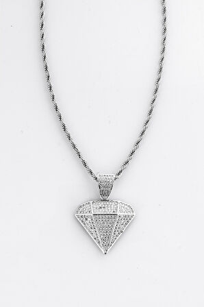 Iced Out Diamond Kolye CS1048GM