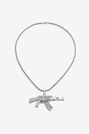 Iced Out AK-47 Kolye CS1188GM