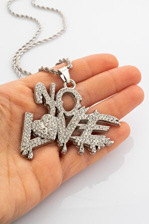 Iced Out No Love Kolye CS1193GM
