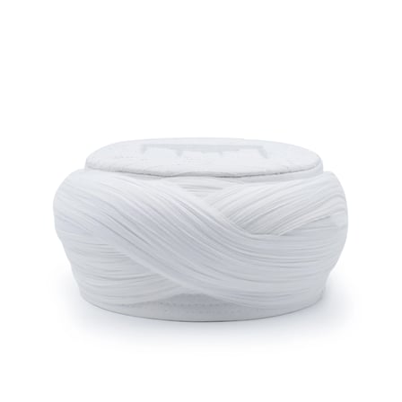 Cami Sarığı – Beyaz Kumaş – Beyaz Takke – Çapraz Sarım – Cami Nakışlı – 7 Metre