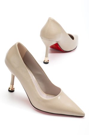 Ketrin Stiletto Rugan Ayakkabı