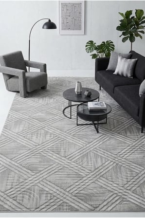 Kaymaz Tabanlı Halı Kesme Yolluk Salon Koridor Mutfak Yatak Odası Halısı Daire 3008 Gri