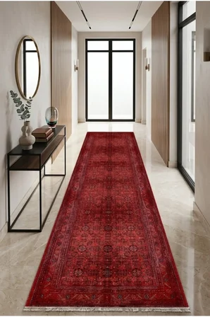 Dekoratif Halı Kaymaz Taban Leke Tutmaz Yıkanabilir Kilim Özel Ölçü Salon Halısı 3009