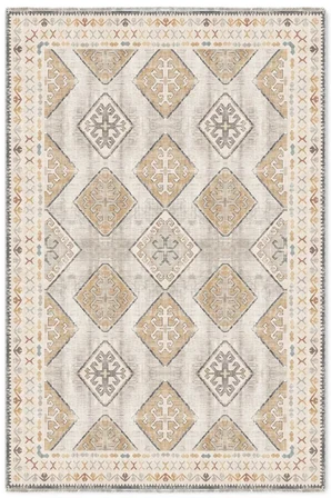 Dekoratif Halı Kaymaz Taban Leke Tutmaz Yıkanabilir Kilim Özel Ölçü Salon Halısı 3048