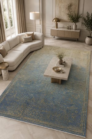 Dekoratif Halı Kaymaz Taban Leke Tutmaz Yıkanabilir Kilim Özel Ölçü Salon Halısı 3063