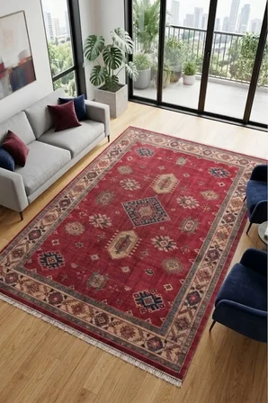 Yolluk Halı Kaymaz Taban Yıkanabilir Leke Tutmaz Kilim Özel Ölçü Koridor Halısı 3025-2
