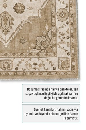 Yolluk Halı Kaymaz Taban Yıkanabilir Leke Tutmaz Kilim Özel Ölçü Koridor Halısı 3027-2