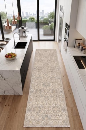 Yolluk Halı Kaymaz Taban Yıkanabilir Leke Tutmaz Kilim Özel Ölçü Koridor Halısı 3038