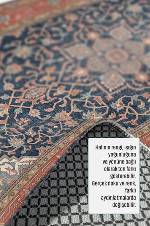 Yolluk Halı Kaymaz Taban Yıkanabilir Leke Tutmaz Kilim Özel Ölçü Koridor Halısı 3041
