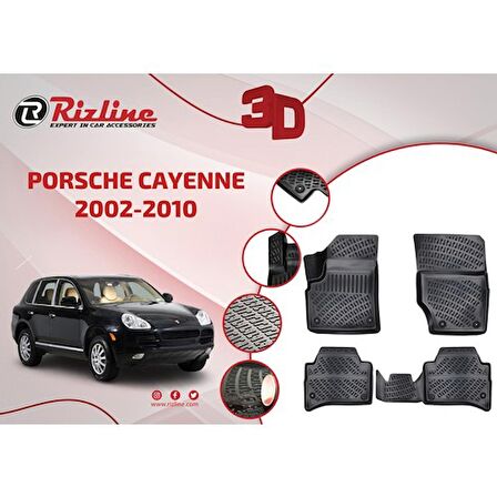 Leonpart Porsche Cayenne 2002-2010 3D Paspas