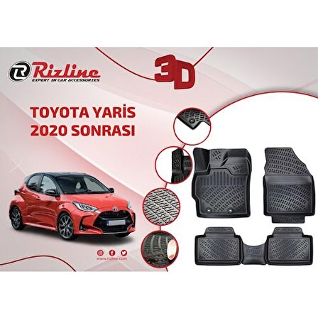 Leonpart Toyota Yaris 2020+ 3D Paspas