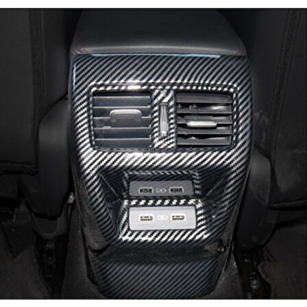 Karva Honda Civic Arka Klima Panel Kaplama Karbon 2022+