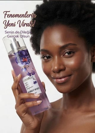 Midnight Wishes Body Mist 250 ml - Çarkıfelek Meyvesi, Mor Şakayık ve Vanilya Notalı Vücut Spreyi (Özel Seri)