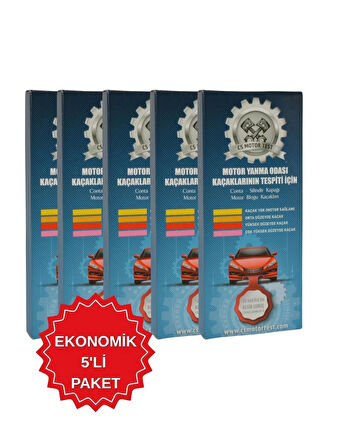CONTA KAÇAK YANIK TESTİ 5'Lİ SET