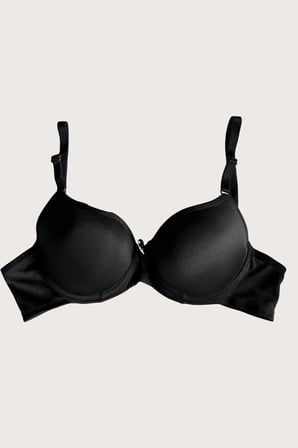 Mikro Kumaş Push Up Dolgulu Balenli Günlük Tek Destekli Sütyen