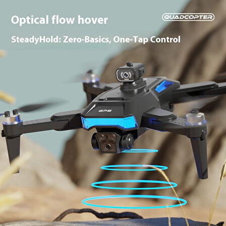 Çeşithane J18 Mini Drone –HD Çift Kameralı, Fırçasız Motorlu, Engel Kaçınma Sensörlü, APP Kontrollü Taşınabilir