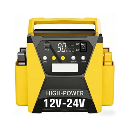 Çeşithane 98000mAh 12 24 Volt Akü Takviye Cihazı 4000A Powerbank