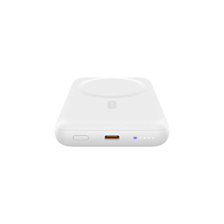 Çeşithane MagSafe Kablosuz Şarj Cihazı – 15W Hızlı Şarj Destekli Wireless Şarj Aleti, Manyetik Telefon Şarj Pedi, Type-C Girişli