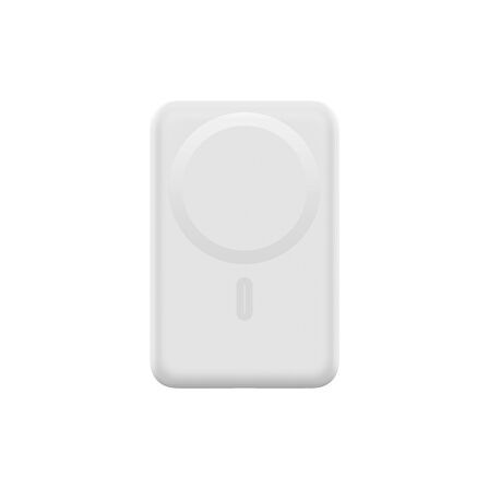 Çeşithane MagSafe Kablosuz Şarj Cihazı – 15W Hızlı Şarj Destekli Wireless Şarj Aleti, Manyetik Telefon Şarj Pedi, Type-C Girişli