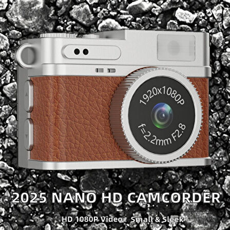 Çeşithane Retro Mini Dijital Kamera – 1080P HD Nano Cep Kamera Ve Fotoğraf