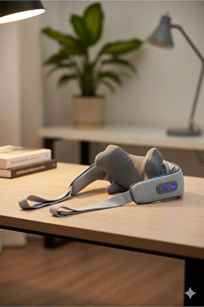 Çeşithane Isıtıcılı Omuz & Boyun Masaj Aleti – 3D Yoğun Masaj Başlıklı, Titreşimli, Çok Bölgeli Masaj Cihazı, Ergonomik Ev & Ofis Masaj Aleti