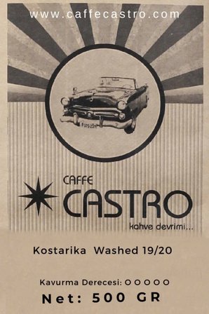 Kosta Rika SHG Filtre Kahve(Öğütülmüş) 500 Gr. (2X250 GR)