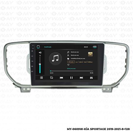 Araç Multimedya Kia Sportage Android 12 Carplay 4Gb Ram + 64Gb Hdd 2019-2021 Navigasyon Ekran MYW