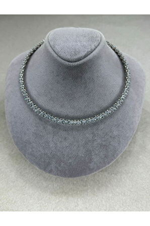 GÜMÜŞ CHOKER KOLYE