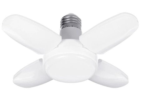 Cata 30 Watt Dörtlü Pervane Led Ampul 6500K Beyaz Işık CT-1151