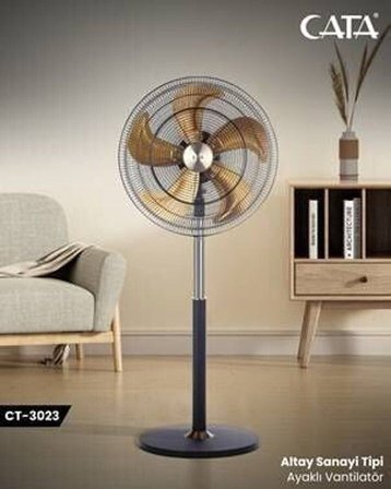 Cata Altay 51cm (20inç) Sanayi Tipi Ayaklı Vantilatör Ct-3023