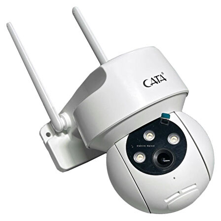 Cata CT-4051 V2 Gece Görüşlü Akıllı Dış Mekan Kamera (Yeni Model)