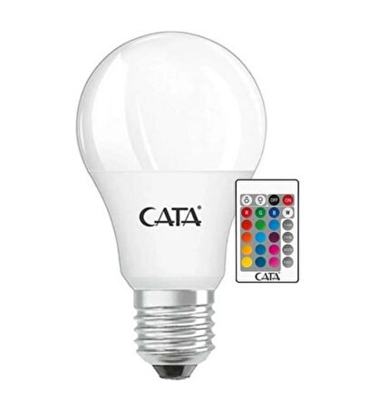 Asyagrup Cata 9w Kumandalı Led Ampul / Rgb