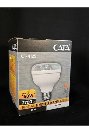 CT-4125 25W KRİSTAL TORCH LED AMPUL BEYAZ IŞIK