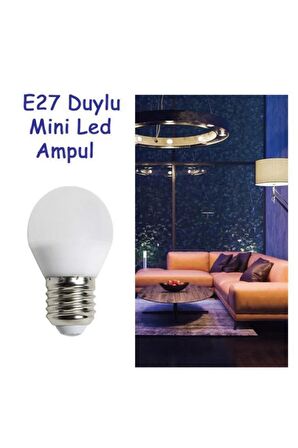 Asyagrup Cata ( Edison ) 6w Led Ampul / Mini Boy - Beyaz Işık - 6 Adet