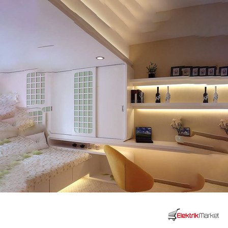 Cata 10 Çipli Şerit Led İç Mekan 12v Gün Işığı - CT-4481L