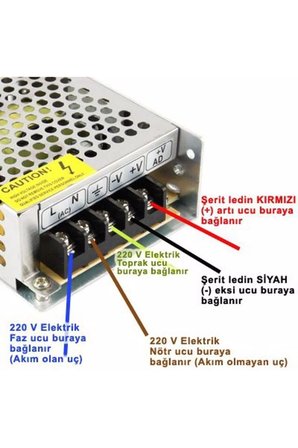 CT-4540 120 LEDLİ 5 METRE İÇ MEKAN ŞERİT LED GÜNIŞIĞI 3200 K ( 1500 lm )