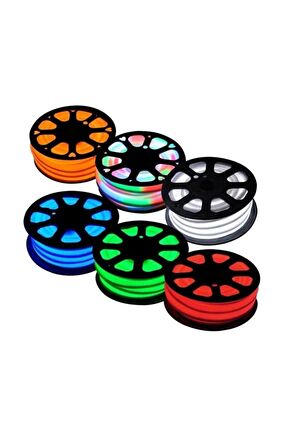Cata 220V Neon Led Hortum 1 Metre (120 Led) 8 Mm Beyaz