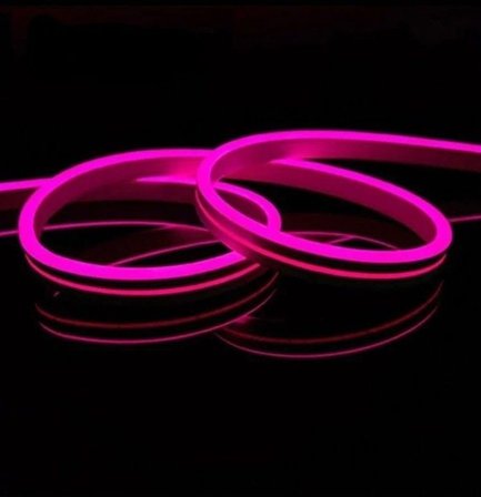 Cata 12V Pembe Neon Led CT-4555P