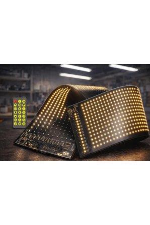 CT 4568 Esnek Yapışkanlı Led Panel 96X16 RGB