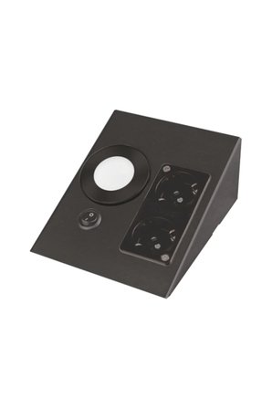 CT-5110 1W Ledli Çift Prizli Tezgah Altı Spot Aydınlatma Beyaz Işık