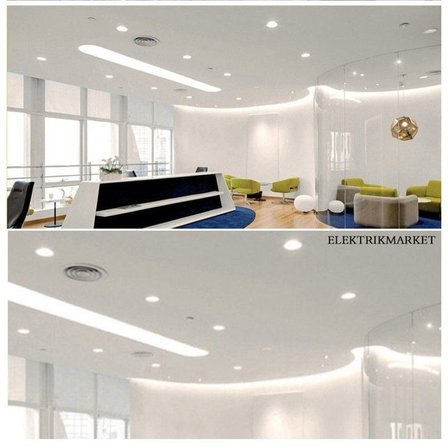 Cata 9 Watt Sıva Altı Led Panel Spot 3000K Gün Işığı - Alüminyum Kasa CT-5146G