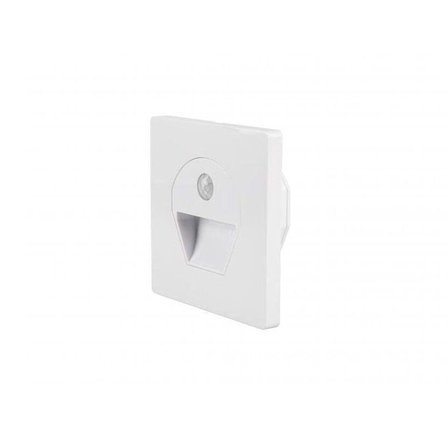 Cata 1W 6400K Beyaz Işık Sensörlü Led Koridor Armatürü Beyaz Kasa CT-5170BB